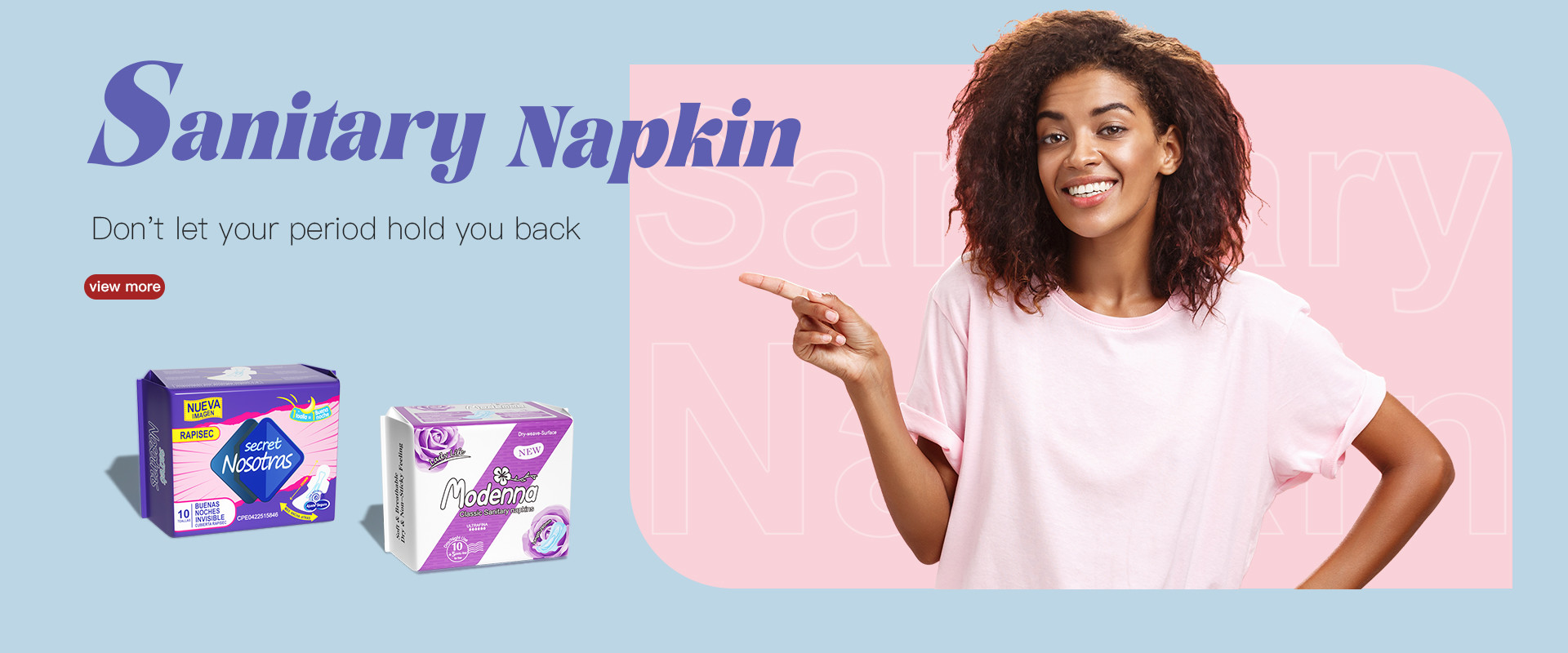 Quality Disposable Sanitary Napkin factory