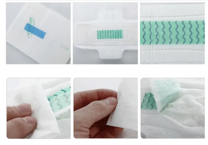 Female Anion Negative Ion Strip Pads Women Period Sanitary Pad Cotton 5