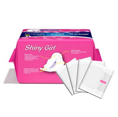 Good price Bamboo Charcoal Night Use Sanitary Napkin Pads Biodegradable Nonwoven online
