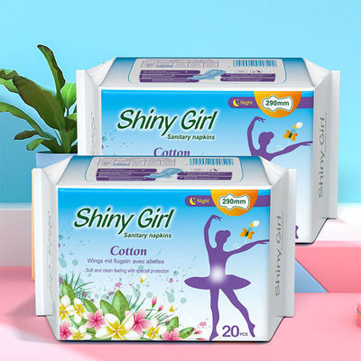 Good price Natural Anion Women Sanitary Napkin Pads Disposable Soft Cotton Comfortable online