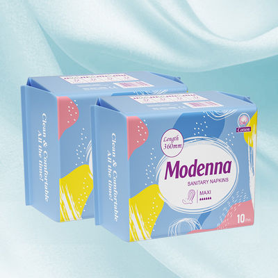 Good price China Cotton Organic 100% Women Natural Soft Lady Sanitary Towels Breathable Ultra Thin Sanitary Napkin Pads For Women online