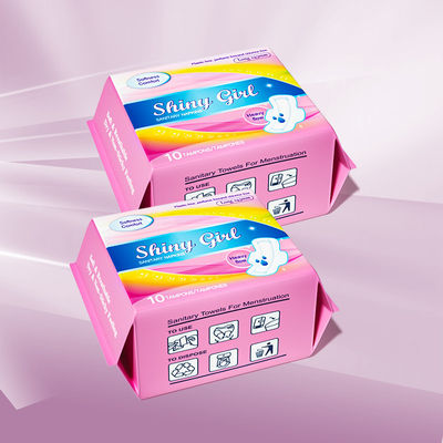Good price Ultra Thin Menstrual Period 245mm Cotton Breathable Sanitary Napkin for Women Ladies online