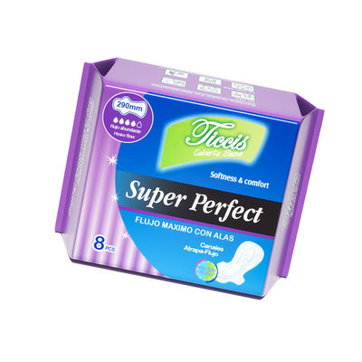 Good price Breathable Cotton Disposable Sanitary Napkins With Enhanced Leakage Protection online