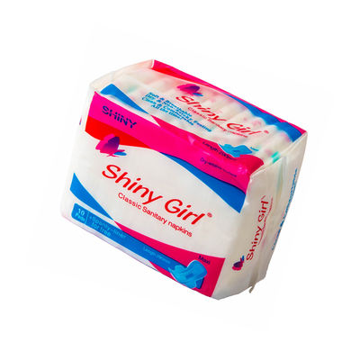Good price Perforated Non-woven 290mm Blue Print Sanitary Pad  Sell In West Africa online