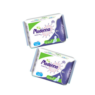 Good price Good Breathability Ultra Absorbent Rectangle Cotton Sanitary Napkin With Leakproof Adhesive online