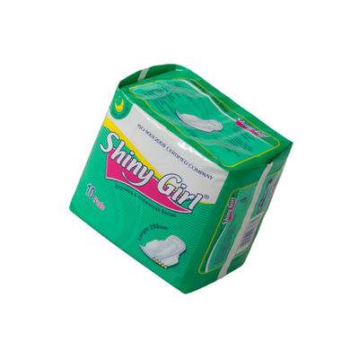 Good price White Breathable Rectangular Soft Sanitary Napkin With Adhesive online