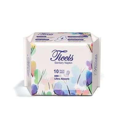 Good price Imported Fluff Pulp Organic Sanitary Pads For Day Night Cotton Surface online
