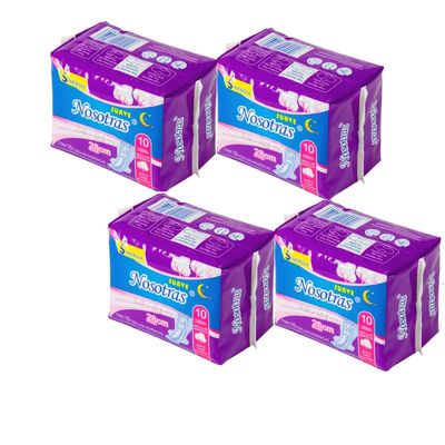 Good price 50-200ml Absorption Capacity Disposable Sanitary Napkin with Adhesive in Rectangle Design online
