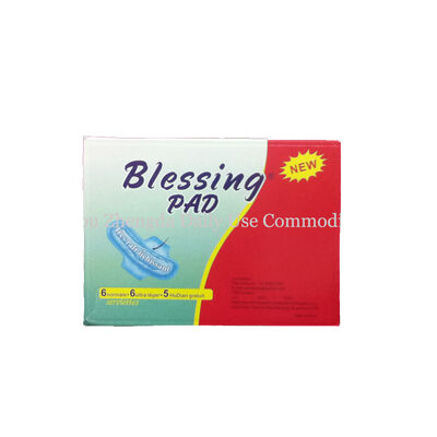 Good price Wholesale Blessing Pad Cotton Breathable Sanitary Napkins with Super High Absorbency & Winged Design for Africa Market online