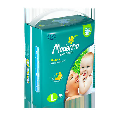 Good price Baby Super Soft Disposable Cotton Diapers With Elastic Waistbands online