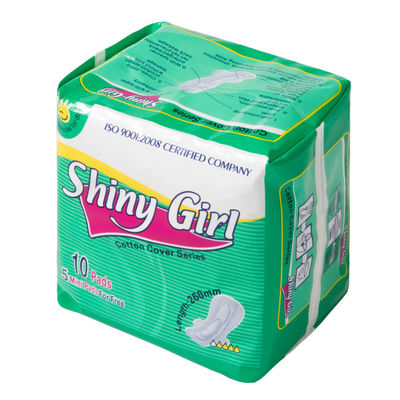 Good price Oem  Pure White Biodegradable Anti Rash Soft Eco-Friendly Menstrual Pad Organic Cotton Disposable Sanitary Napkin online