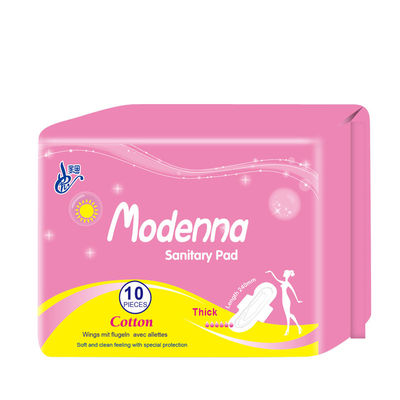 Good price Ladies Organic Cotton Period Pads Night Use Disposable Ultra Thin Sanitary Pads online