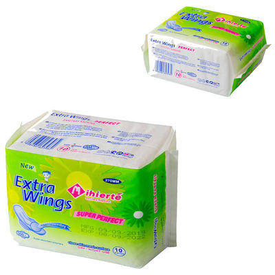 Good price Hygiene Night Use Sanitary Napkin Ultra Thin 285mm Cotton Winged Sanitary Towels online