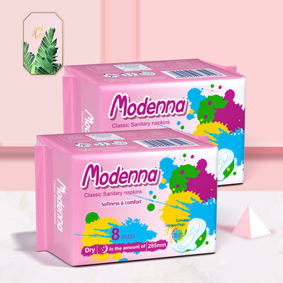 Good price Ladies Period Wood Pulp Sanitary Napkin Ultra Thin Disposable Maxi Pad With Wings online