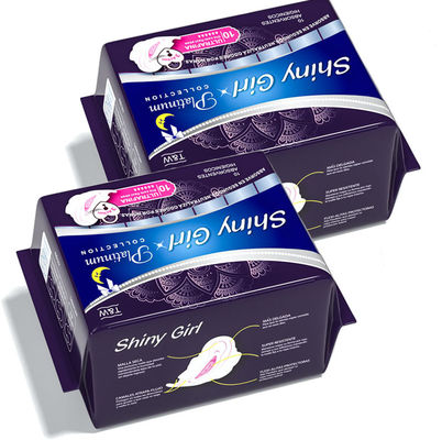 Good price Breathable Winged Night Use Sanitary Napkin Soft 100% Cotton Sanitary Napkins online