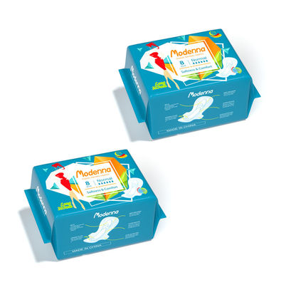 Good price Women Biodegradable Anion Chip Sanitary Napkins Pads Antibacterial Cotton online