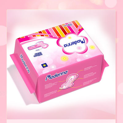 Good price Breathable Women Sanitary Napkin Soft 100% Organic Cotton Sanitary Pads 285mm online