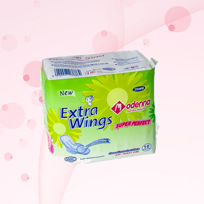 Good price Disposable Feminine Cotton Menstrual Sanitary Pads For Women Negative Ion Napkin online