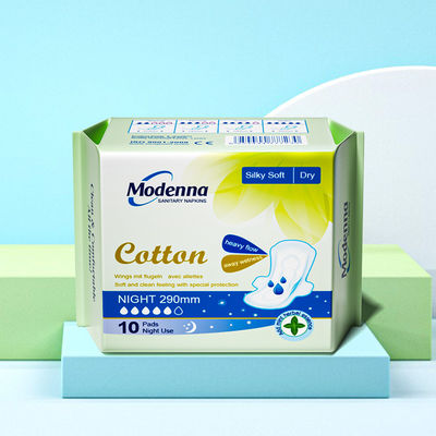 Good price Thick Sanitary Napkin 100 Certified Girl Pads Cotton Organic Female Pad For Heavy Flow online