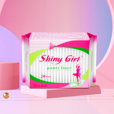 Good price Ultra Breathable Cotton Panty Liners 155cm Disposable Anion Panty Liner for Women Daily use Mini Pad online