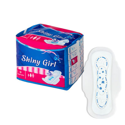 Good price Nice Quality Blue printing pattern Women Winged Sanitary Pads For Girl Sanitary Napkins Sanitary Towel Pads online