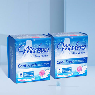 Good price Super Absorption  290Mm 10.5g Night Women Pads Feminine Sanitary Napkin Long Pads Soft Cotton Pads online