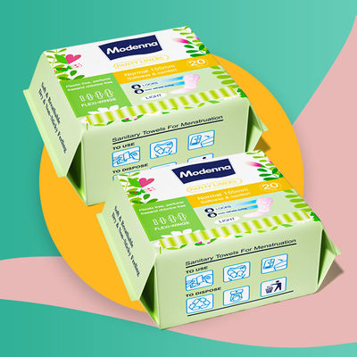 Good price New Arrival Disposable Hygienic Soft Cotton Women Pads Napkins Organic Natural Lady Sanitary Napkin Manufacturer online