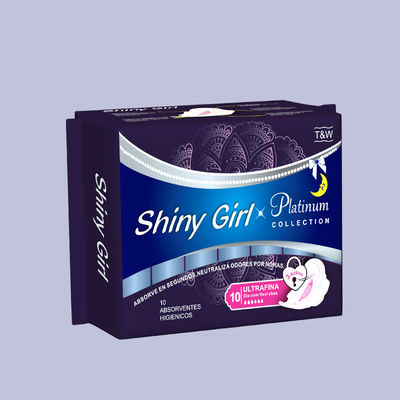 Good price Hot Sale Wholesale Cotton Sanitary Napkin Hot Wind Super Soft Surface Disposable Daily And Night Use Sanitary Napkin online