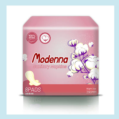 Good price Oem Comfort Softness Night Use Women Sanitary Pads Natural Cotton Sanitary Napkin Breathable Ultra Thin Lady Pad online
