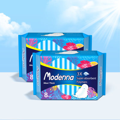 Good price Ultra Thick Ladies Womens Menstrual Period Pads Custom Super Absorption Disposable Cotton Organic Sanitary Pads online