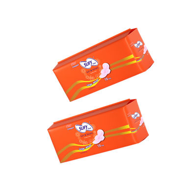Good price Breathable PE Backsheet Winged Sanitary Napkin With Excellent Absorbency online