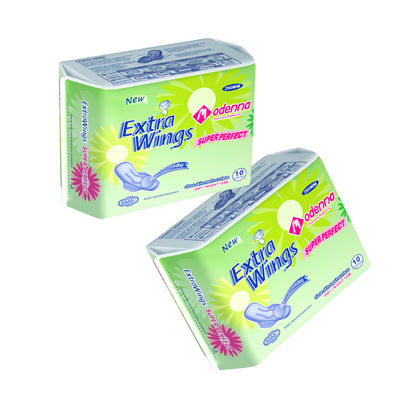 Good price Breathable Cotton Women Sanitary Napkin With Wings Absorption 30-250ml And Customizable Weight online
