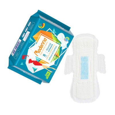 Good price Customizable Breathable Nighttime Sanitary Napkins With Fluff Pulp online