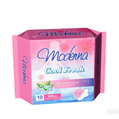 Good price Customizable Fragrance Winged Shape Daily Sanitary Pads For Women's Peace Of Mind online