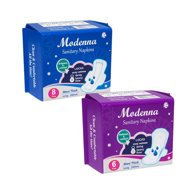 Good price Night Cotton Material Thick Disposable Sanitary Napkin With Advanced Absorbency online