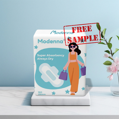 Free Sample Ultra Thin Disposable Sanitary Napkin Women's Sanitary Winged Pads Super Absorbent Customized Breathable Napkins