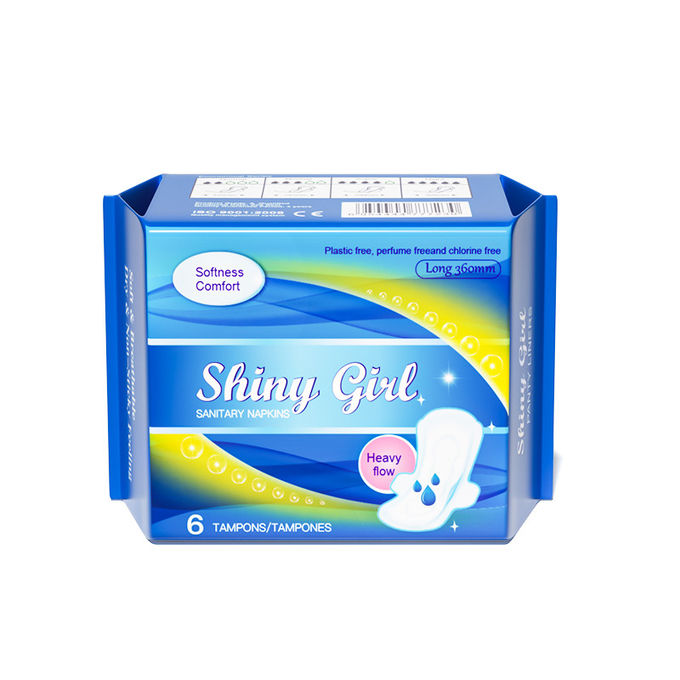 Women Ladies Private Label Disposable Sanitary Napkins For Night Use 3