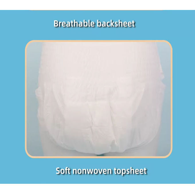 Free Sample Wholesale Cheap Super Thick Elderly cotton pant Nappies Incontinence Adult Disposable Diaper Pants Pull Up 1